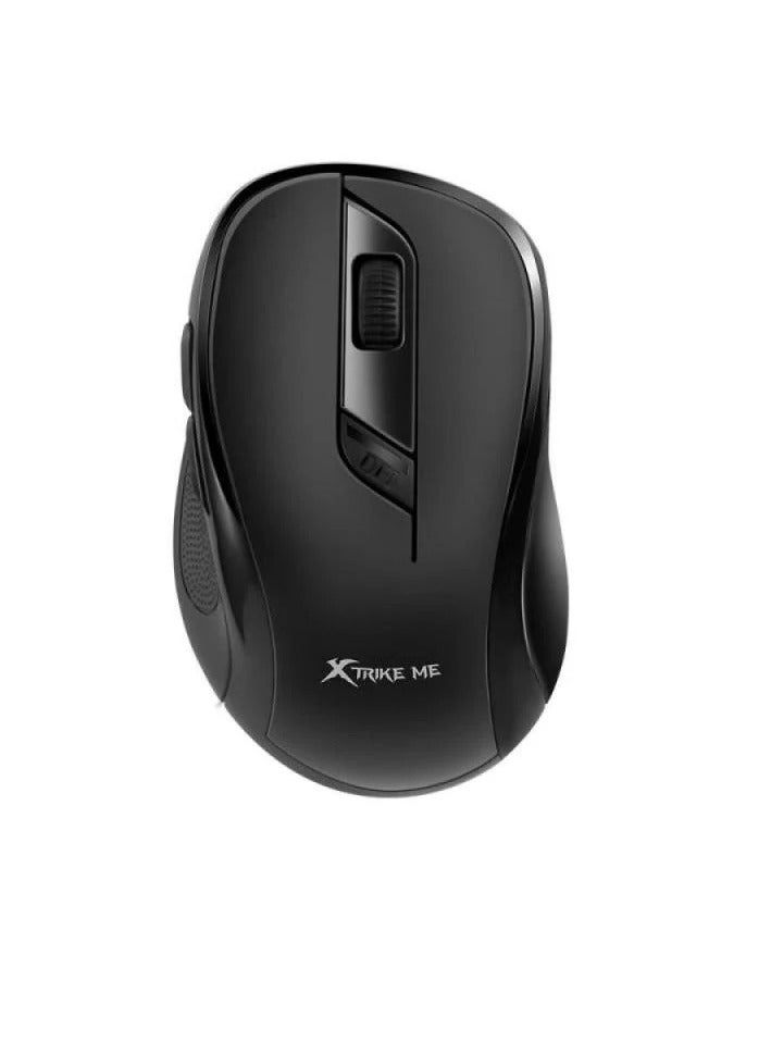 XTRIKE ME Xtrike-Me Office Wireless Mouse  Black  GW-109 - Image 1