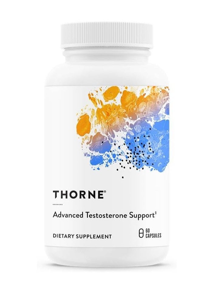 Thorne Advanced Testosterone Support Dietary Supplement 60 Capsules  - Image 1
