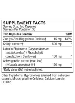 Thorne Advanced Testosterone Support Dietary Supplement 60 Capsules  - Image 2