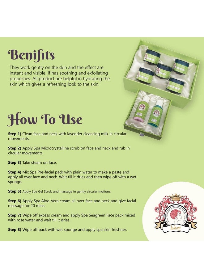 Indrani Cosmetics Indrani Spa Facial Kit 350 Gm - Image 2