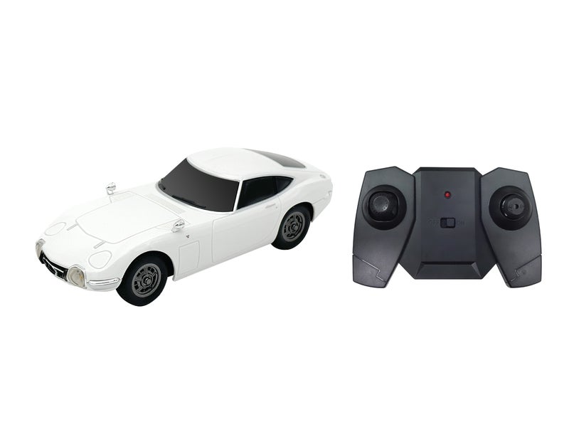 D-power - 1:24 Scale Vintage Toyota 2000GT Remote Control Car – 2.4GHz Classic RC Sports Car with Batteries Included | For Kids Ages 8+ - Image 1