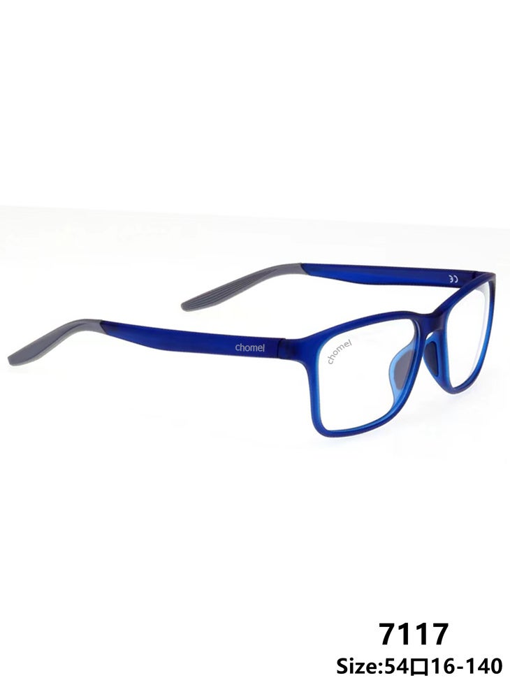 تشوميل إطار نظارات مستطيل الشكل 7117 للرجال والنساء - Image 3