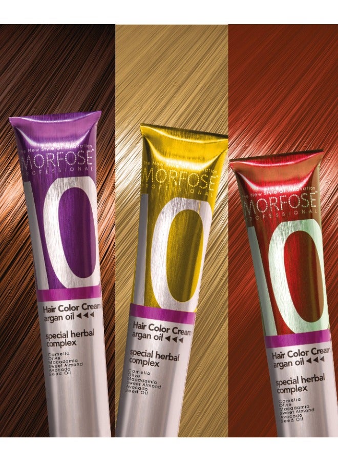 MORFOSE Morfose Argan Oil Hair Color Cream - 4 Kahve Brown, 100ml, Special Herbal Complex - Image 2