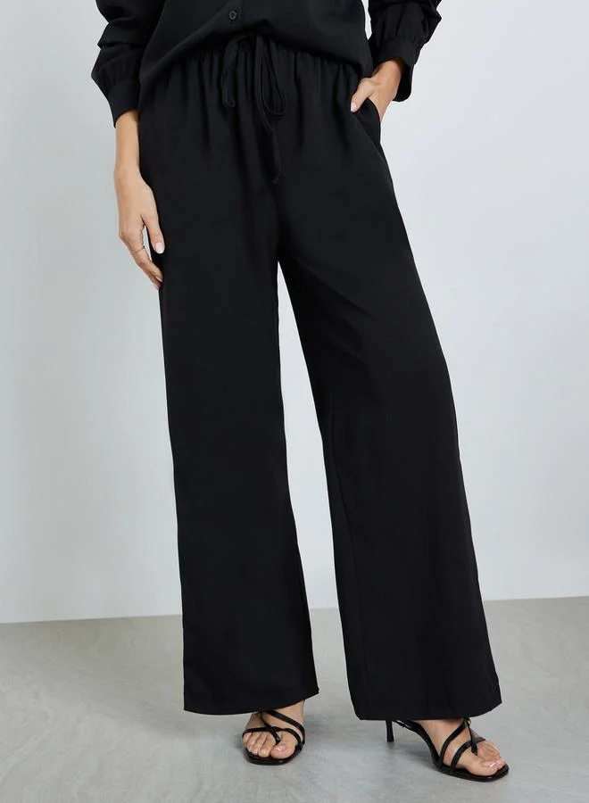 Amirah  Women Oversized Shirt and Wide Leg Modest Set for Women | Best Price UAE