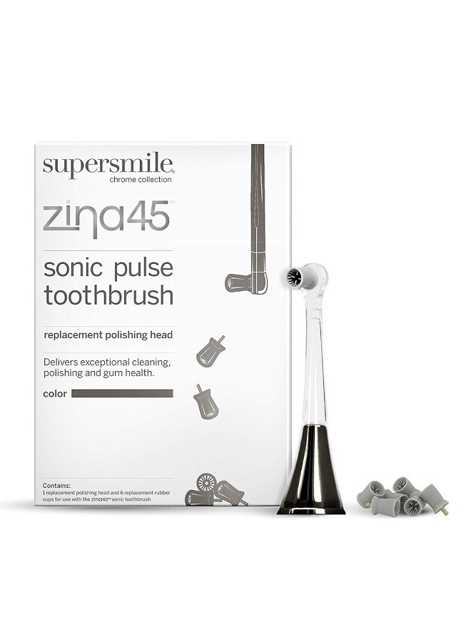 Supersmile Zina45 Replacement Polishing Head for Sonic Pulse Toothbrush - Image 1