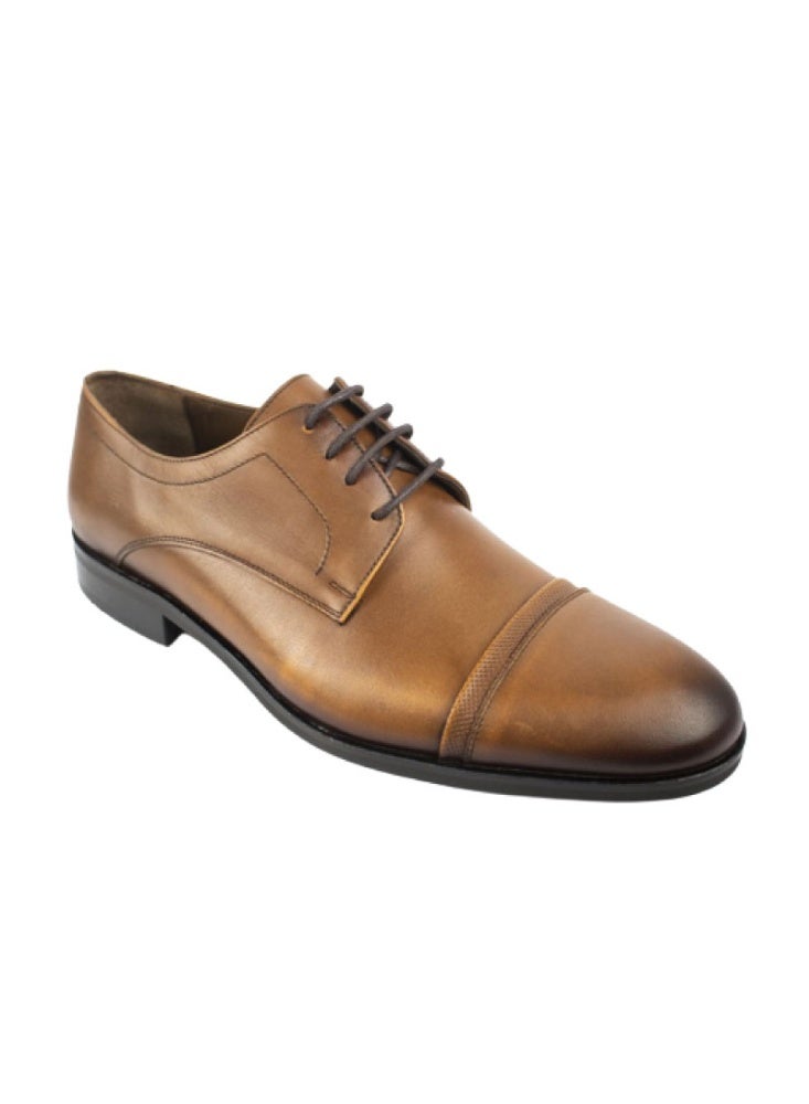 Levent Classic Genuine Leather 
Lace Up Shoes - Image 1