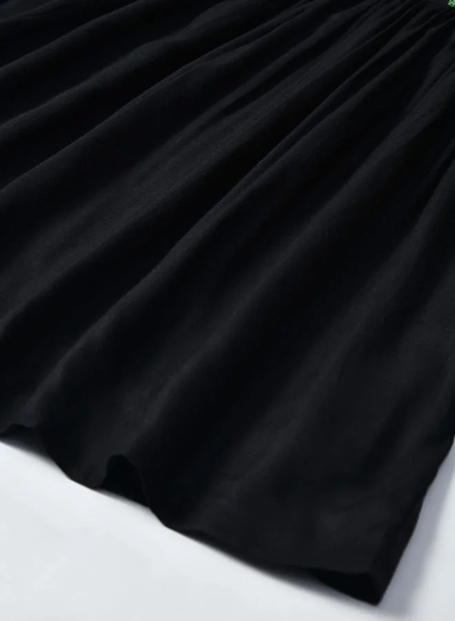 BELLA MODA Floral Embroidered Dress