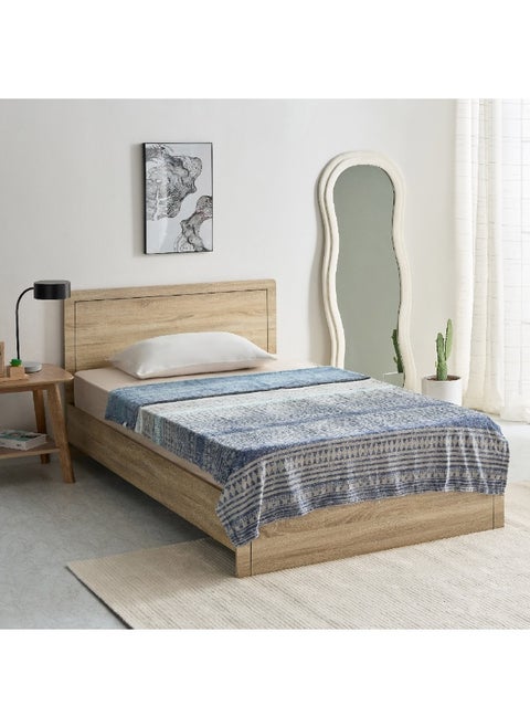 Matrix Enzo Printed Flannel Twin Blanket 200 x 140 cm