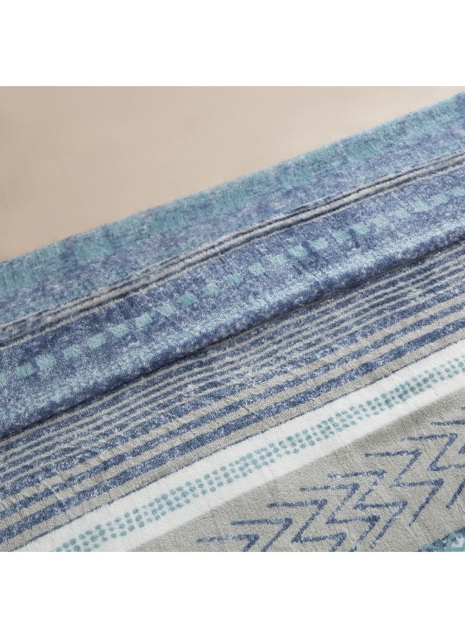 Matrix Enzo Printed Flannel Twin Blanket 200 x 140 cm