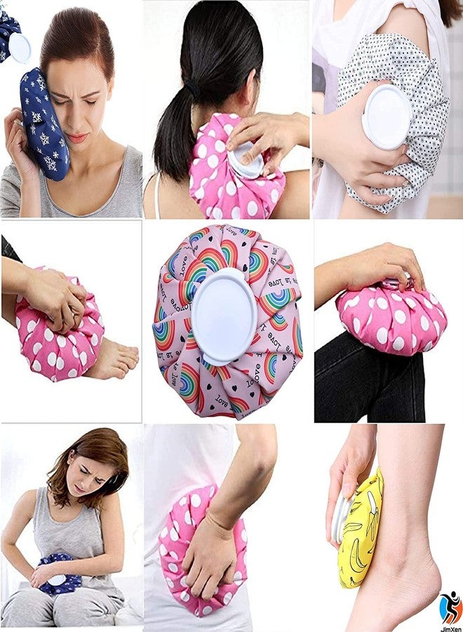 AAFOS Ice Bag, Ice Pack, Hot Bag, Hot Water Bag For Pain Relief, Ice Cold Pack Reusable, Hot Water Bags (multicolor) - Image 2