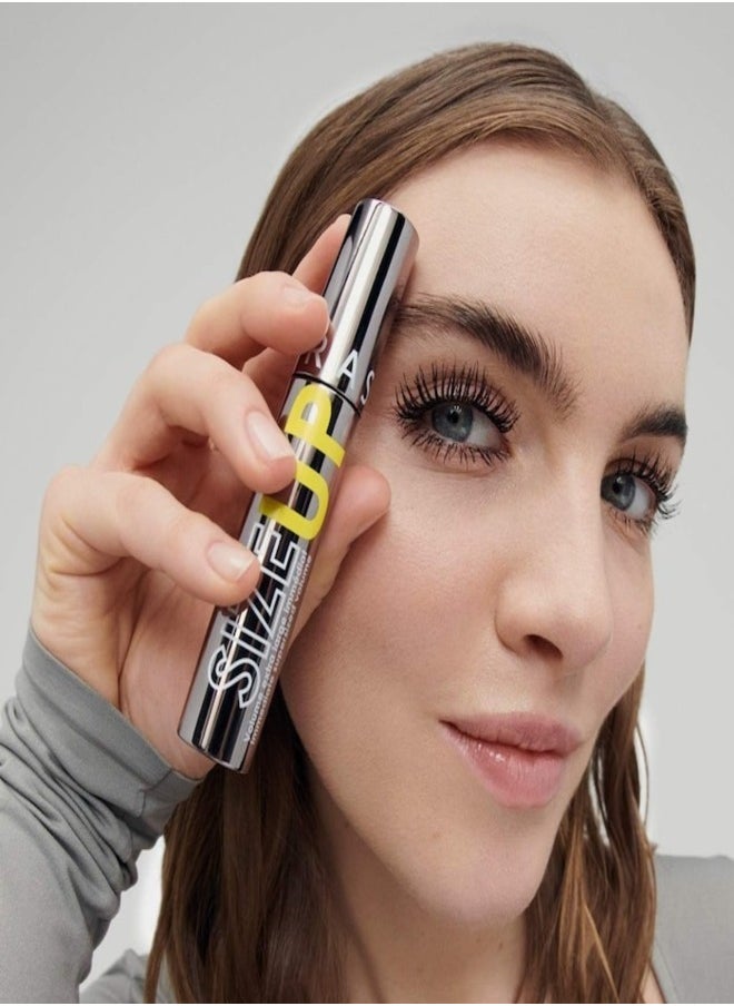 SEPHORA - SEPHORA COLLECTION Size Up Volumizing Mascara Black 5ml – Ultra-Black, Long-Lasting & Buildable Volume for Fuller Lashes - Image 1