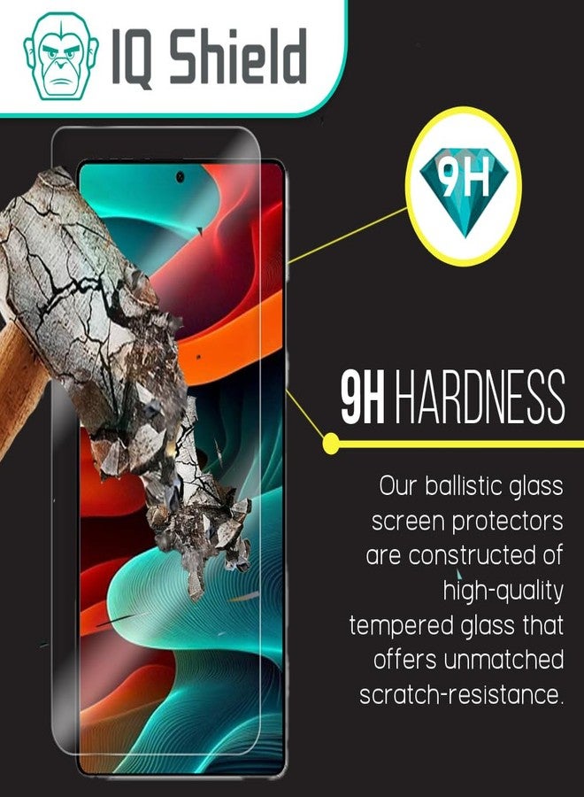 IQShield 3 Pack for Samsung Galaxy S25 Ultra Screen Protector(Case Friendly) Easy Install, Clear Tempered Glass HD and Transparent Shatter-Proof Shield, Anti-Scratch 99% Touch Accuracy - Image 2