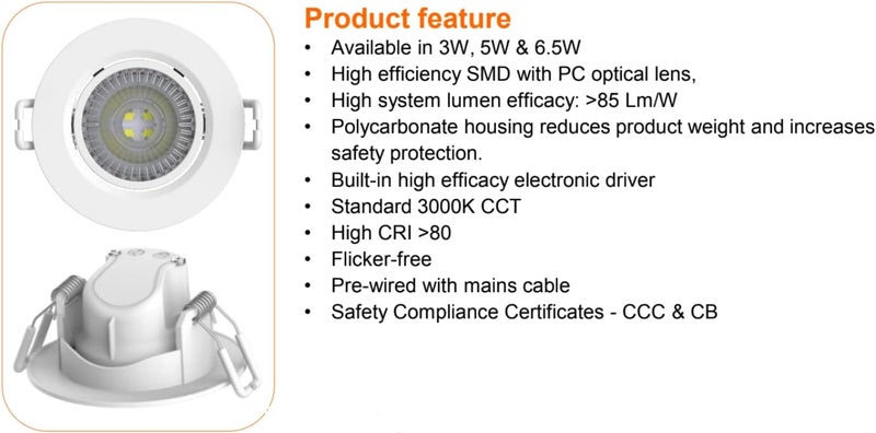 LEDVANCE LEDVANCE Osram 5W Adjustable LED Spot Light - Image 2