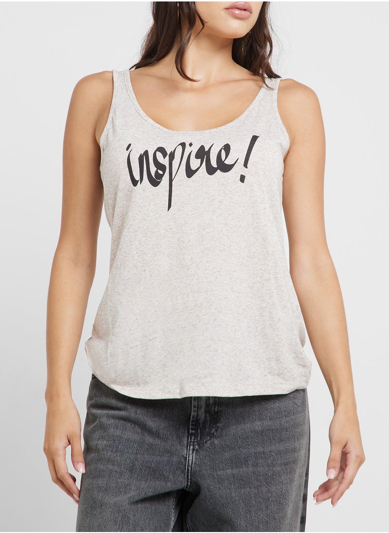 Jacqueline de Yong - Printed Tank Top - Image 1