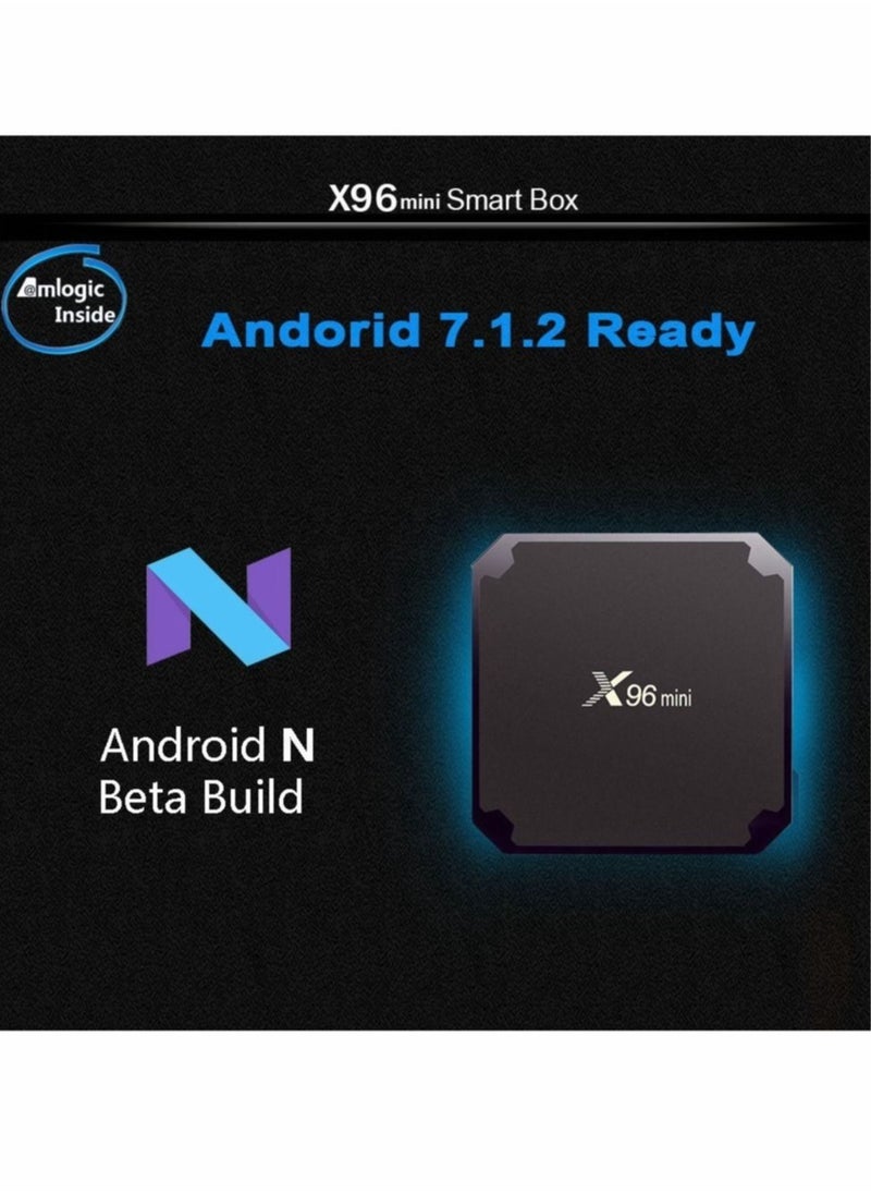 Generic Smart Android TV Set Top Box X96 Mini Black  - Image 5
