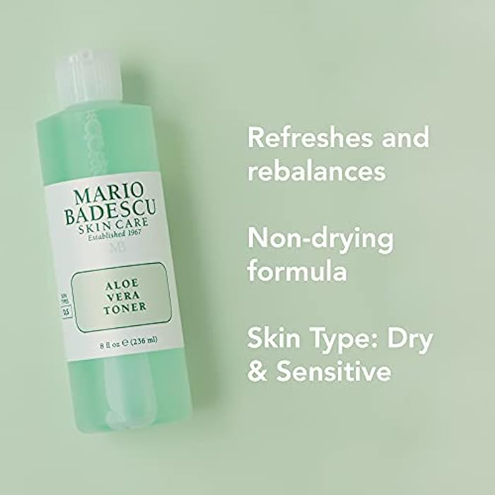 Mario Badescu Aloe Vera Toner for Face | Hydrating Facial Toner for Dry and Sensitive Skin | Gentle Astringent for Face with Aloe Vera to Soothe, Refresh, and Balance Skin | Skincare for Men and Women - Image 2