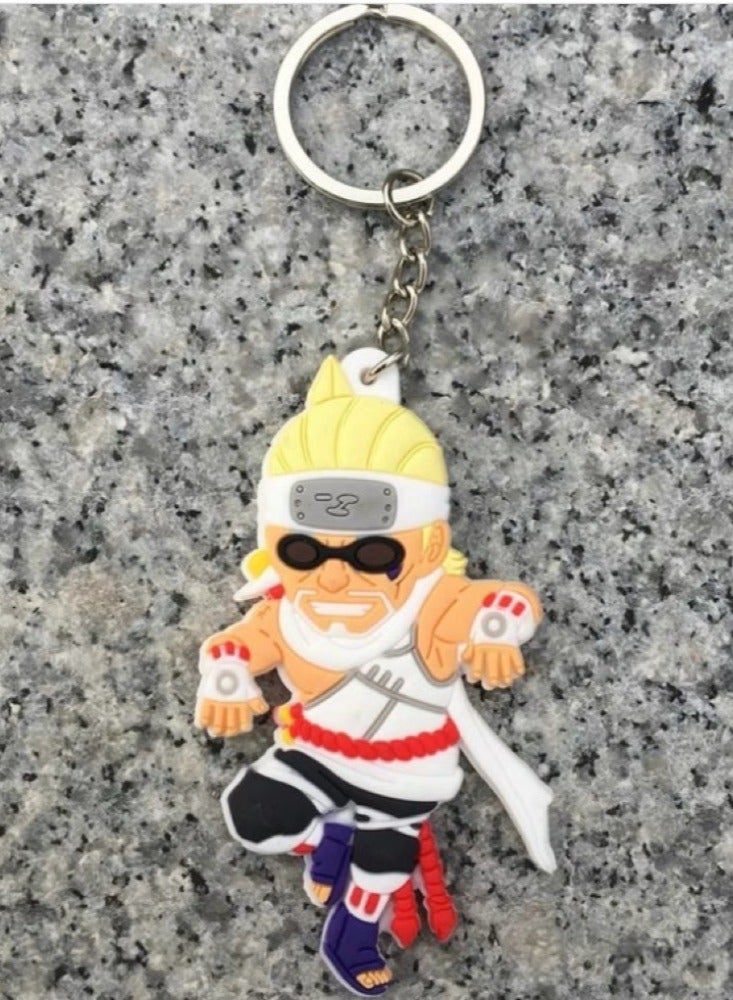Rubber keychain - anime Naruto character Killer Bee - Image 2