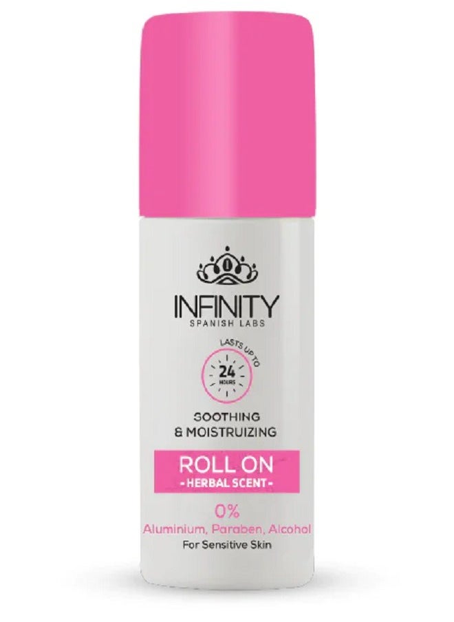 Soothing & Moisturizing Roll On Herbal Scent 80ml