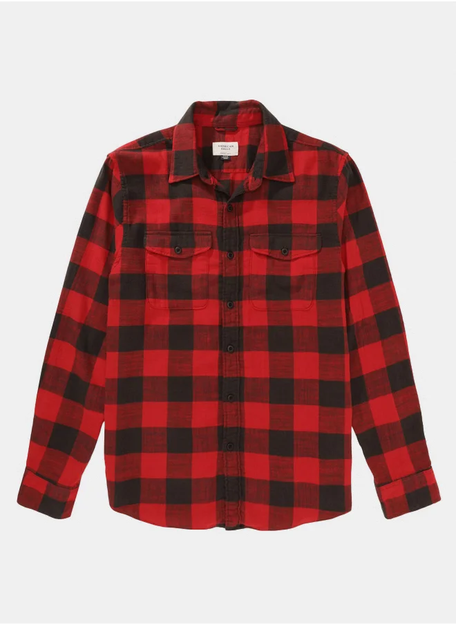 امريكان ايجل AE Cozy Cabin Flannel
