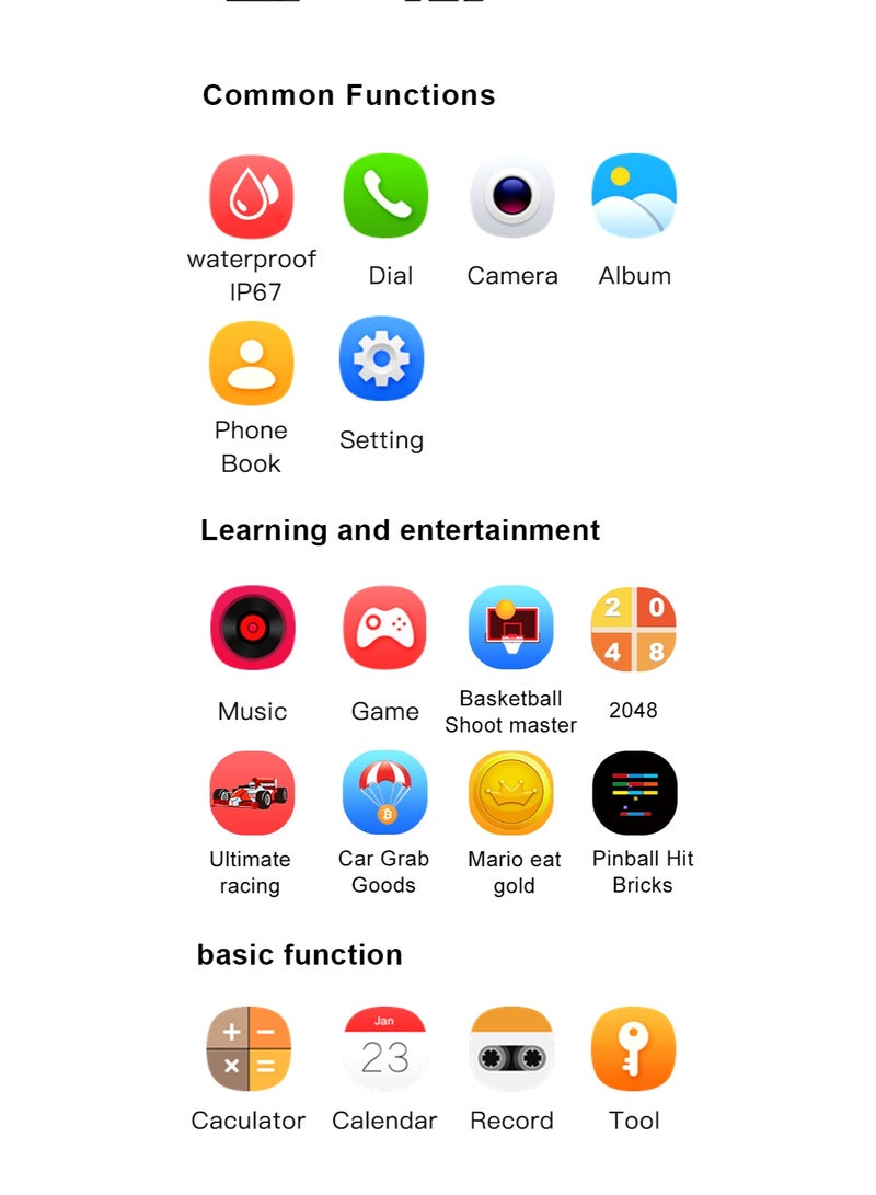 نابي ساعة أطفال ذكية  nabi Z7PLUS مزودة بكاميرا وGPS وشاشة HD مقاومة للماء بمعيار IP67 – لعمر 3 سنوات لاكثر - لون وردي - Image 4
