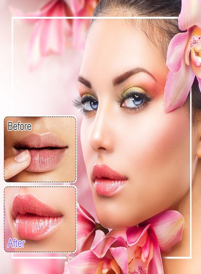 Mxxipp 2pcs Silicone Lip Brush, Portable Round Head Lip Brushes Applicator with Cover, Reusable Makeup Brush Beauty Tool for Lipstick Lip Gloss Balm Mask Concealer Eyeshadow Manicure- Pink - Image 5