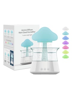 Humidifier Rain Cloud Humidifier Rain Mushroom Lamp with Fragrance and 7 Colours LED Rain Lamp Rain Mushroom Lamp with Water Drops and Rain Sounds Water Drop Air Humidifier for Rooms Home