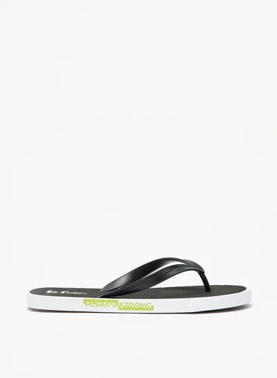 Lee Cooper Men's Textured Flip Flop Slippers