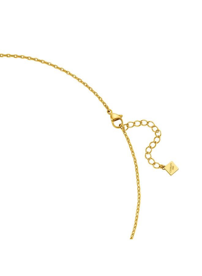 CERRUTI 1881 Nicoletta Gold Plated Stainless Steel Pendant Necklace for Women - Image 3
