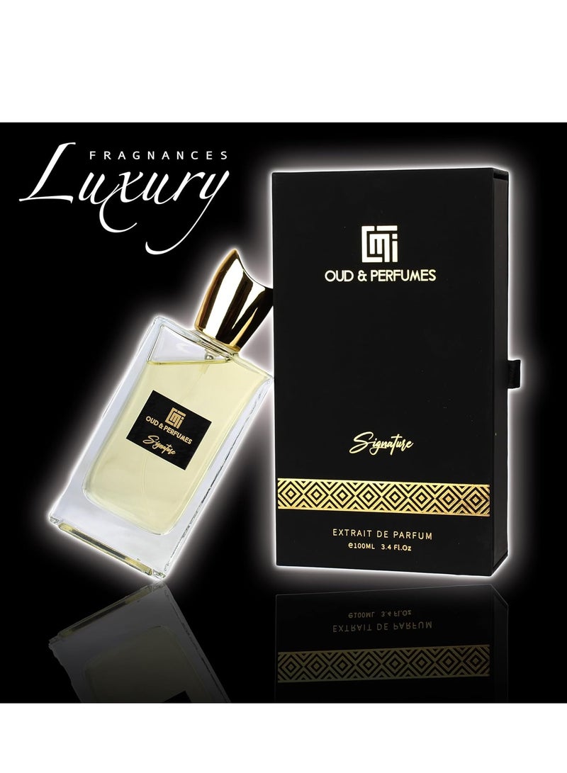 Mi Oud and Perfumes Perfume Unisex - Eau De Parfum 100ml | Long Lasting Luxury Perfume Scent | Premium Collection by MI | Blended with Spicy Woody Fragrance | Perfume Gift Set (Perfume) - Image 2