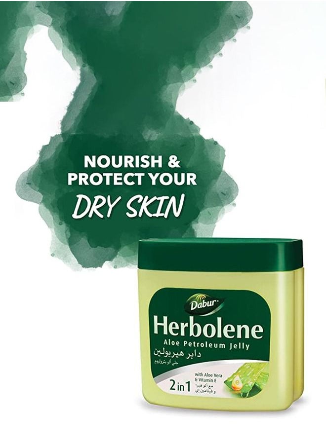 Dabur Herbolene Aloe Petroleum Jelly | Enriched with Aloe Vera and Vitamin E | For Dry and Rough Skin - 425 ml - pzsku/ZB925EC52DB0A43204CD8Z/45/_/1679641133/017db8fc-d1b7-4fb9-b787-b5b34a59c2fa