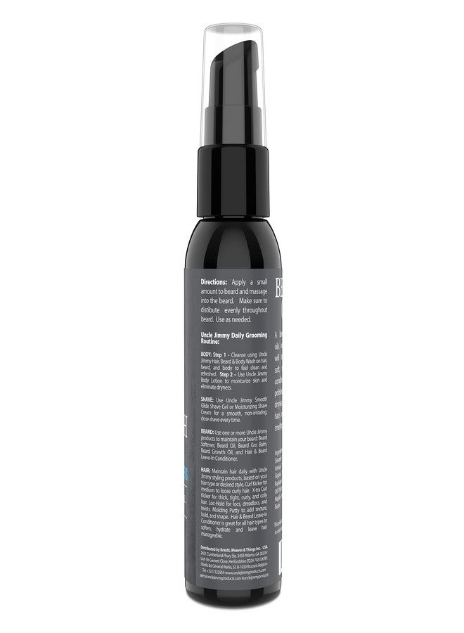Uncle Jimmy Beard Kit For Curly Hair & Beard Regimen For Thick Kinky Hair & Beards - Image 5