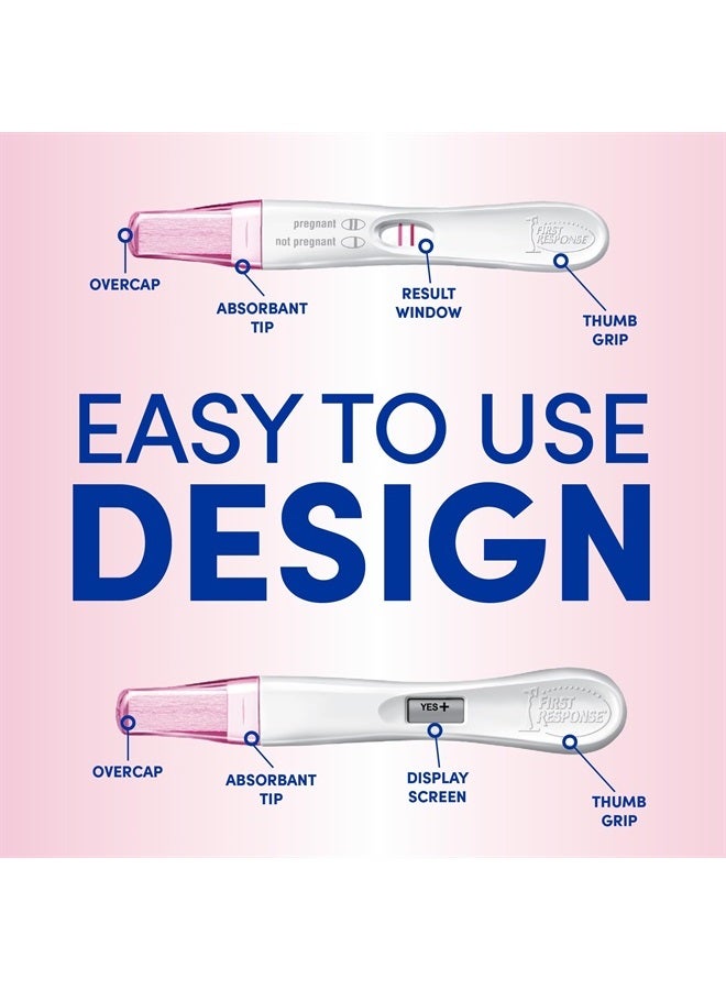 First Response Test & Confirm Pregnancy Test, unisex adult 1 Line Test and 1 Digital Test Pack - Image 4