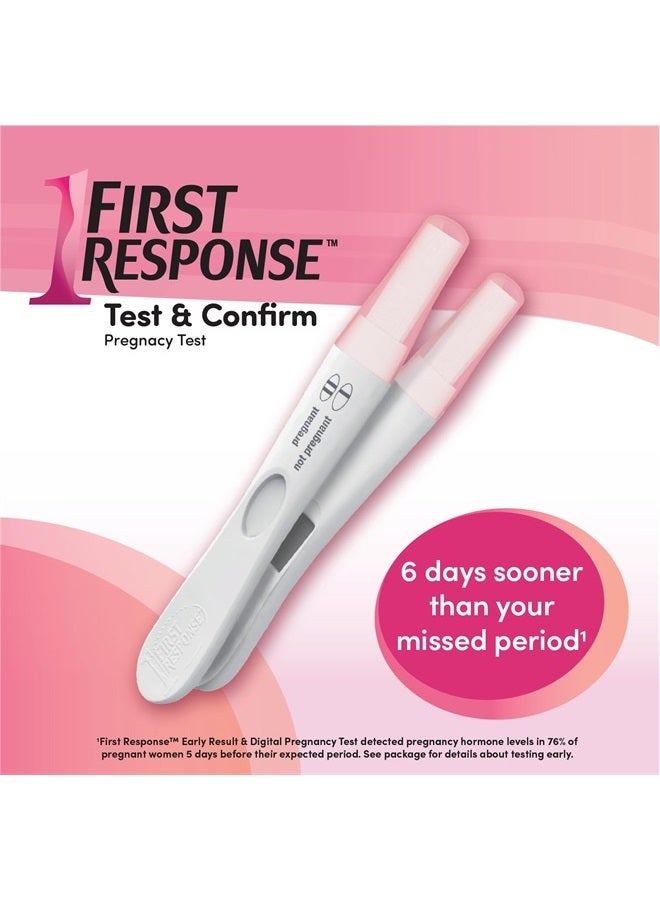 First Response Test & Confirm Pregnancy Test, unisex adult 1 Line Test and 1 Digital Test Pack - Image 2