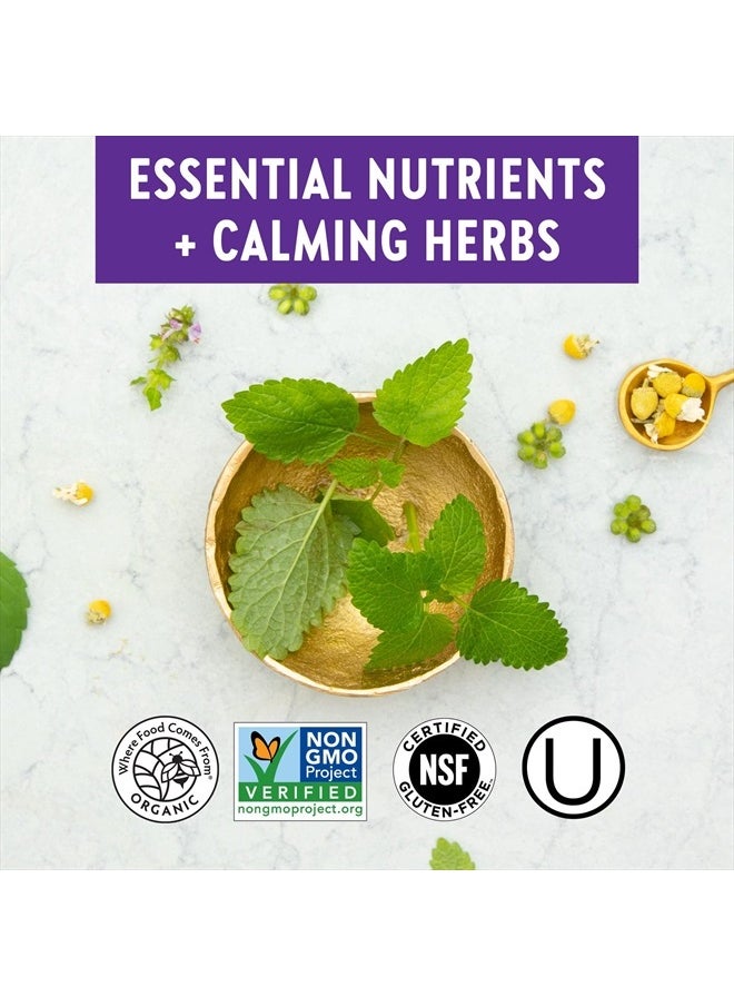 New Chapter - Perfect Calm - Daily Multivitamin for Stress & Mood Support with B Vitamins + Holy Basil + Lemon Balm + Organic Non-GMO Ingredients - 144 Count - Image 1