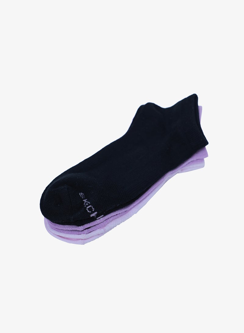 SKECHERS 3 Pack Non Terry Low Cut Socks - Image 2