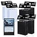Mlikero 400 Pack Card Sleeves 200 Matte Black Trading Card Sleeve and 200 Perfect Fit Sleeves Ideal for DoubleSleeving Compatible with MTG TCG - Image 3