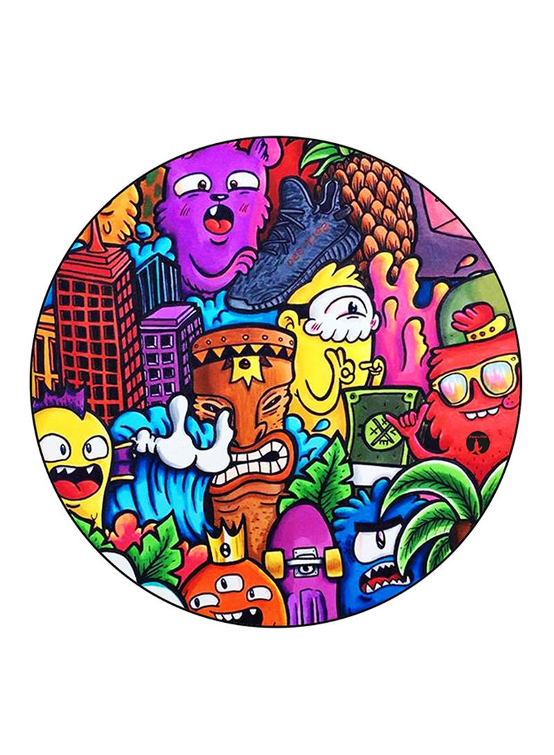 RKN Monsters Printed Fridge Magnet  Multicolour - Image 1
