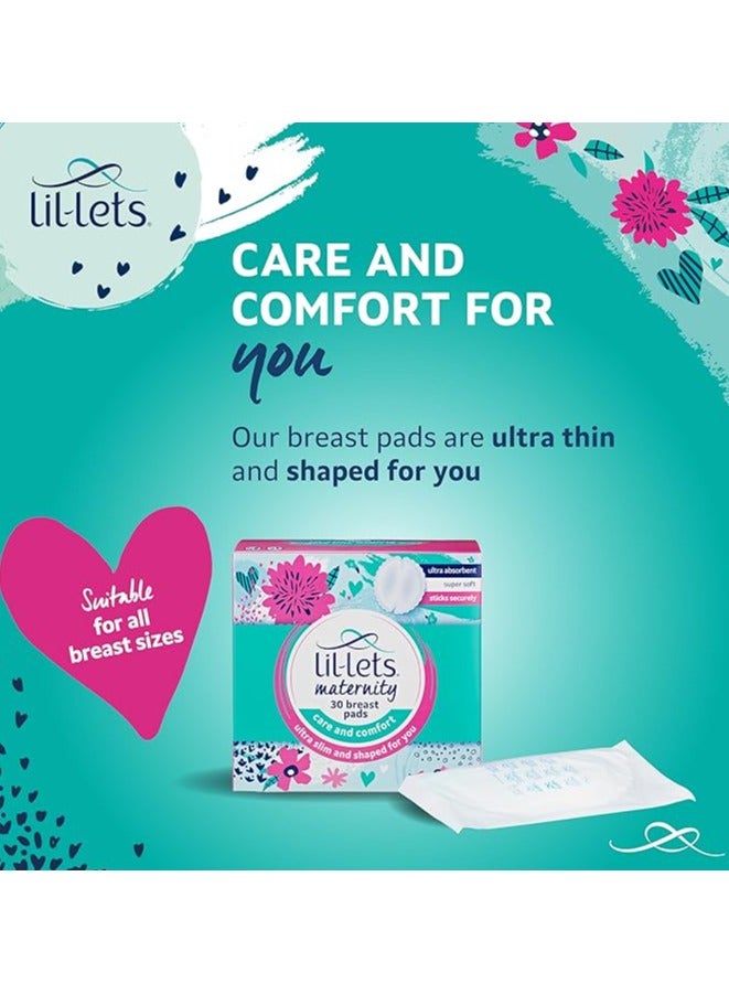 Lil-Lets Maternity Breast Nursing Pads 30Pcs - Image 3