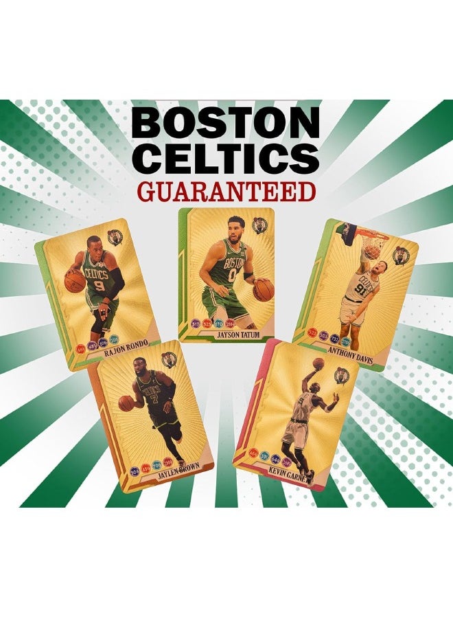 Generic - 55-Piece Basketball Star Card, Card Game Booster Packs, NBA Cards, Basketball Card Trading Card, Gold Foil Cards, No Repeat, Collectible Rare Golden Cards Best Gift for Collectors and Kids - Image 1