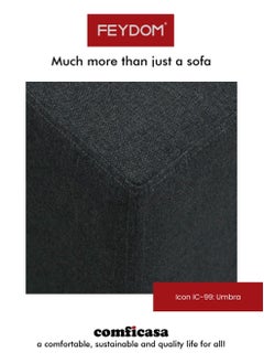 COMFICASA FEYDOM Tuck  Ottoman :Icon Umbra  - Image 2