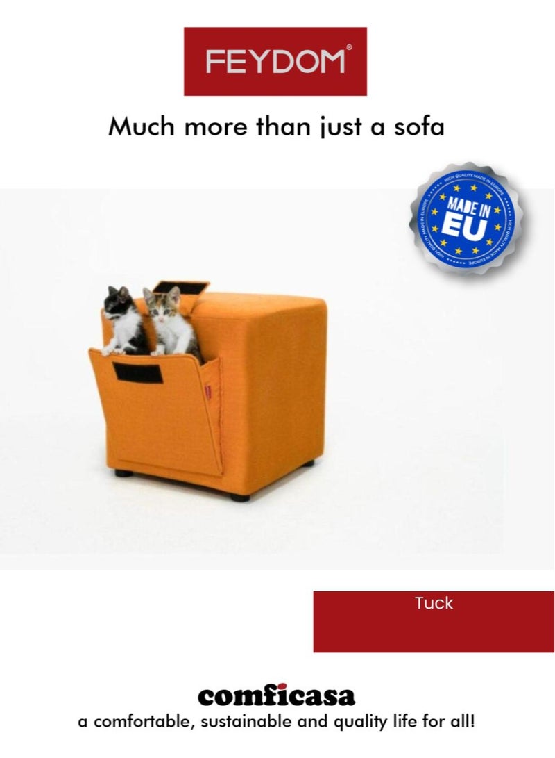 COMFICASA FEYDOM Tuck  Ottoman :Icon Umbra - Image 4