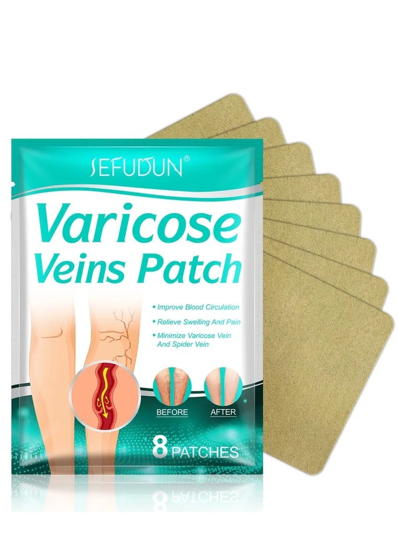 Sefudun Chinese Herbal Varicose Veins patch for Treatment Leg Pain, Relief Leg Pain Varicose Veins Patch  - Image 1