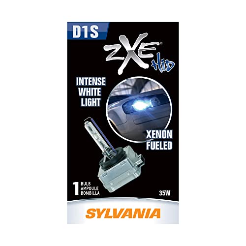 SYLVANIA - D1S SilverStar zXe HID (High Intensity Discharge) Headlight Bulb - High Performance Brighter and Whiter Light, Xenon Fueled, with a HID Attitude and Style (Contains 1 Bulb) - Image 1