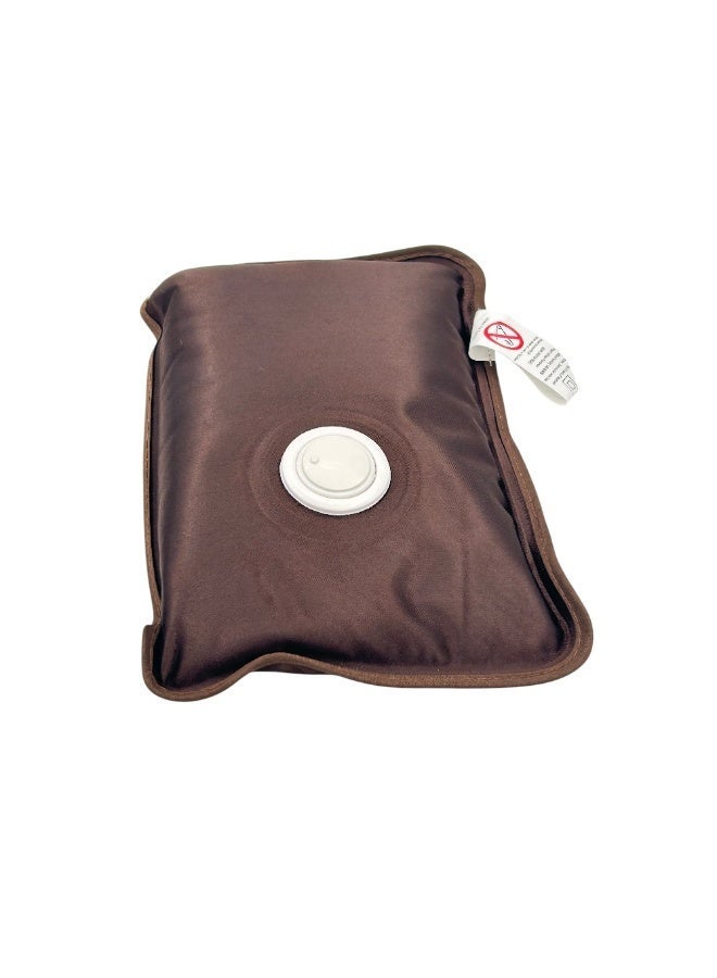 B&D electric hot water bag with plush grey cover and heating pad with power cord for pain relief muscle relaxation menstrual comfort winter warming reusable portable heating solution for home office travel - Image 4