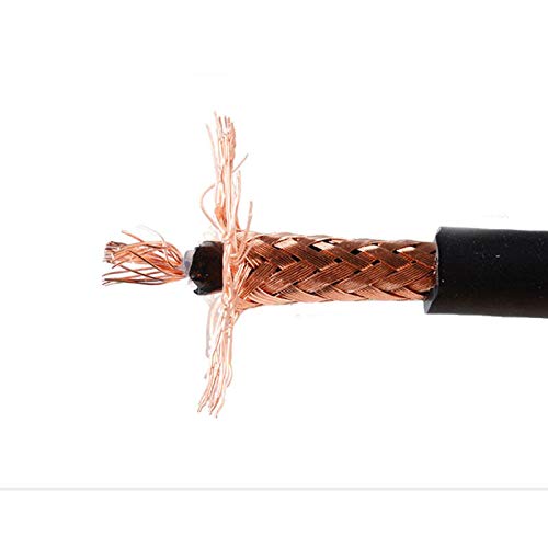 SAPHUE Guitar Bass Patch Cable Multi Effects Guitar Pedal, Solderless Pedalboard Cable Kit,10ft Cable 10 Tip Connectors Solderless 6.35 Mono Plugs for Effect Pedal Make 5 DIY Custom Patch Cables - Image 4
