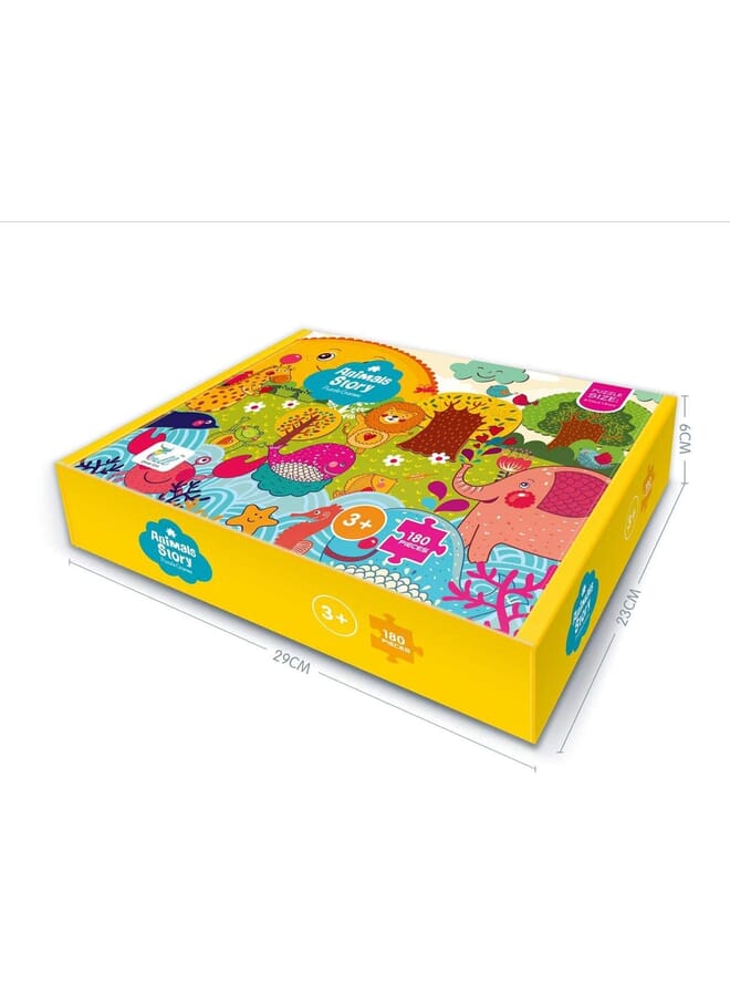 Raxoom 180 Pieces Animal World Kids Puzzle - Image 2