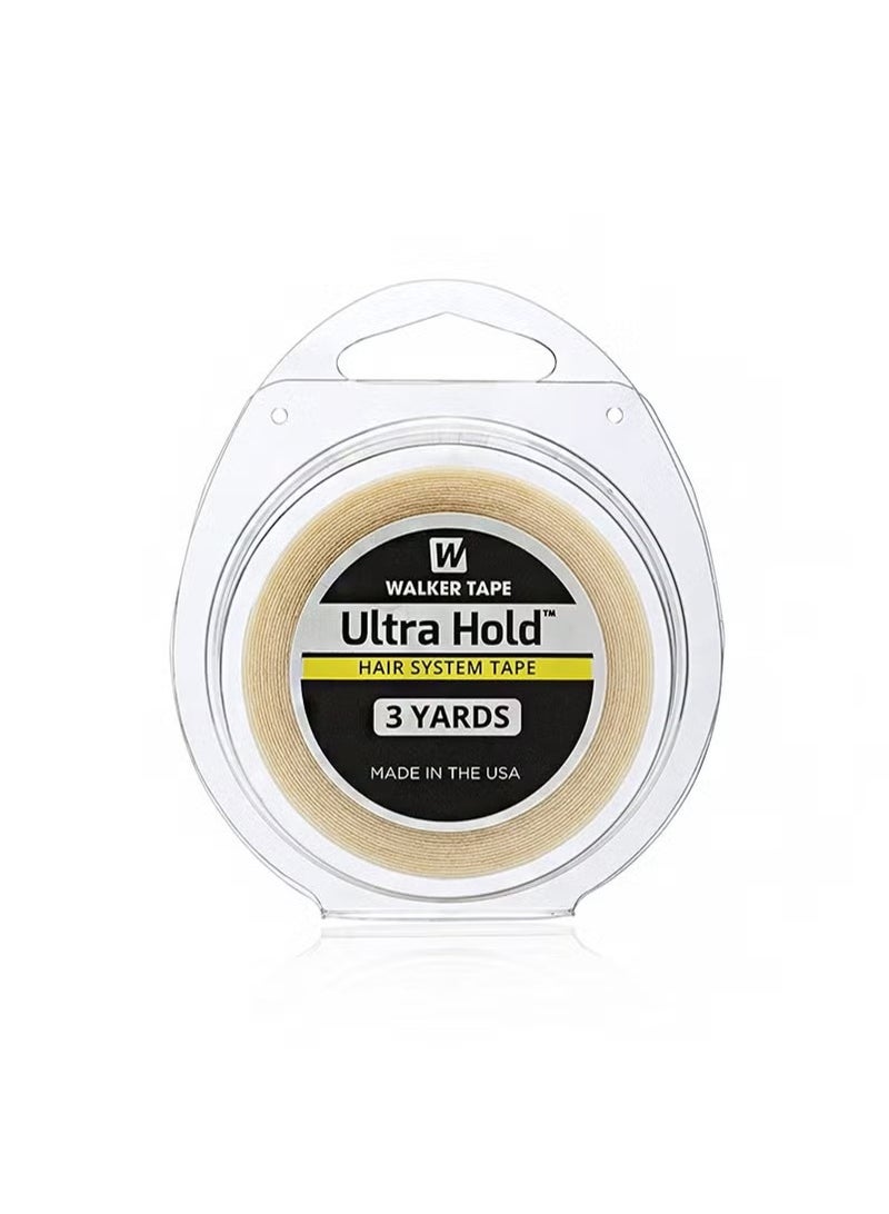 Walker Tape Ultra Hold Hair Extension Tape Roll (0.8 x 3 Yards) Double Sided Tape Wig Waterproof Tape Wig Wig Pieces Hair Extensions - Image 1