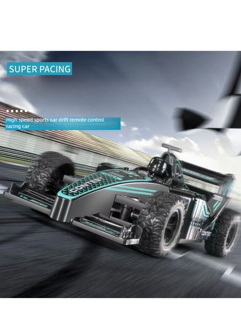 فلاي هسو f1لعبة سيارة للتحكم عن بعد للأطفال بأربعة اتجاهات شحن نموذج سباق الانجراف للأولاد - Image 4