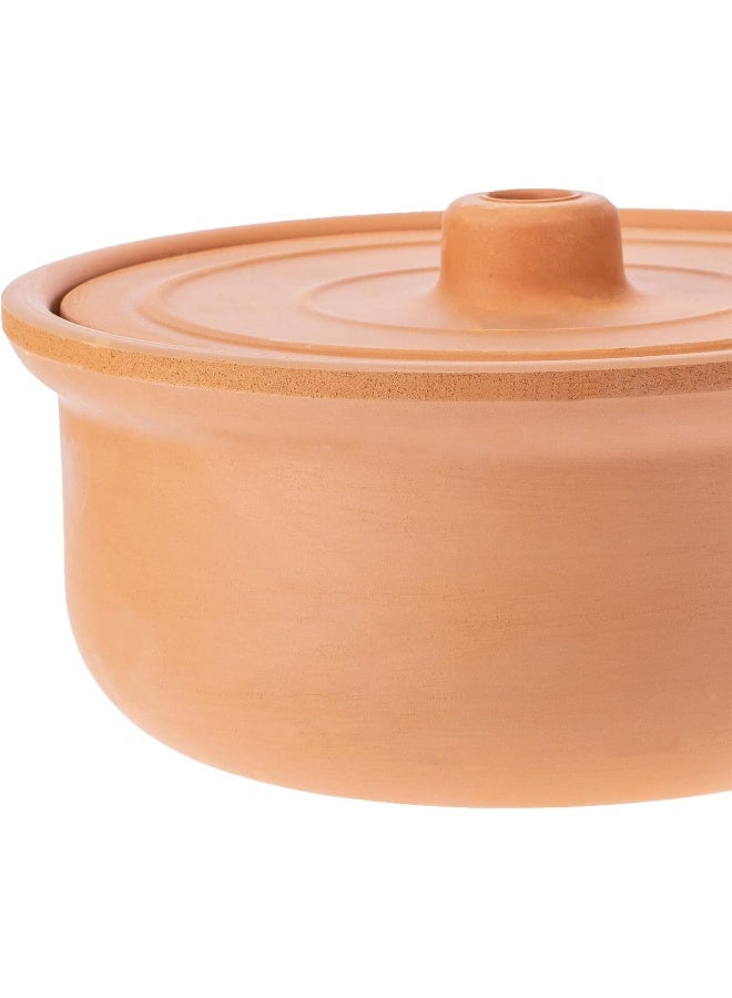 AKDC وعاء دائري AKDC 24 سم × 24 سم × 10 سم بلون الطين - Image 3