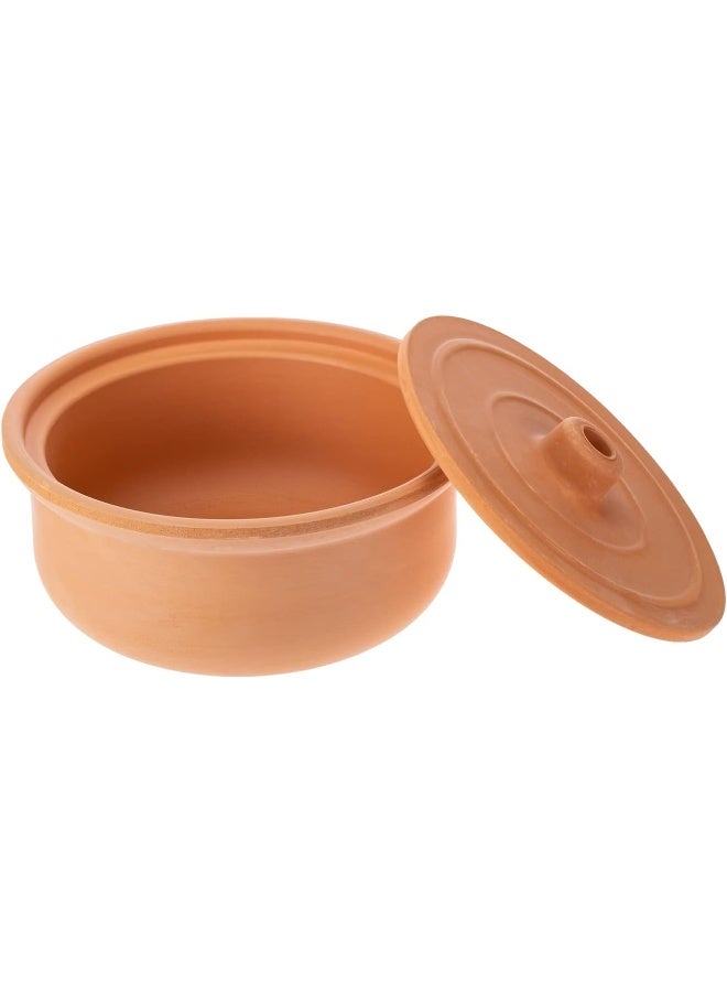 AKDC وعاء دائري AKDC 24 سم × 24 سم × 10 سم بلون الطين - Image 2